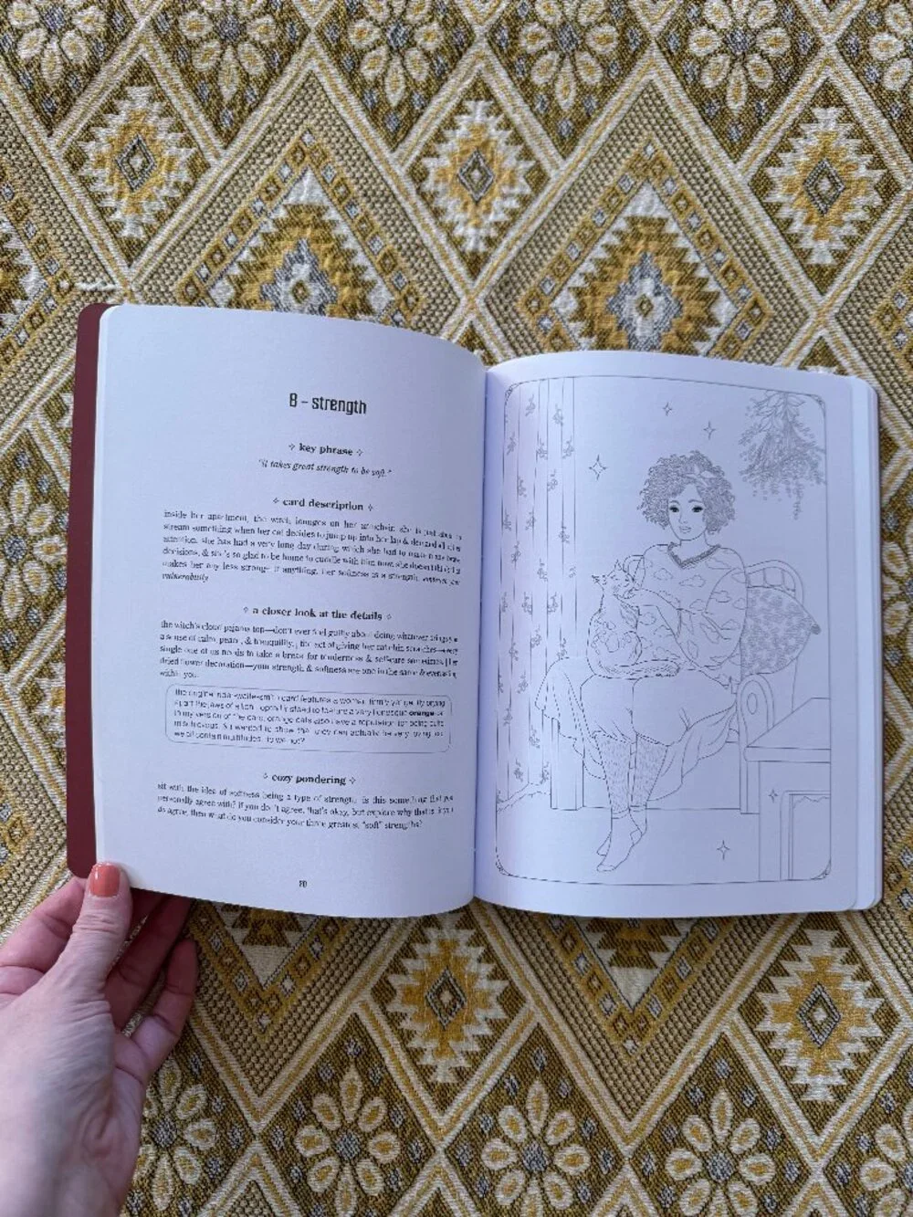 Cozy Witch Tarot & Coloring Believe in Your Own Magic Oracle Make Your Own Magic - Picture 12 of 16